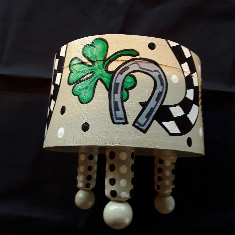 Cute small jewelry painted box
